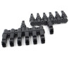 MC4 Cabang 6 (6-IN to 1-OUT) 6T T-Type 1000V Max 50A Solar Panel Surya